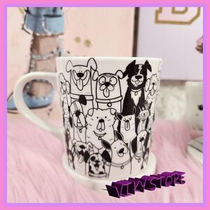NWT Lots of Dogs Print Coffee Mug: A Pawsitively Charming Cup! NWT